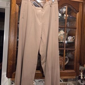 Counterparts Womens Classic Beige Dress Pants